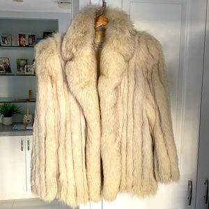 Vintage Fox Fur Coat.